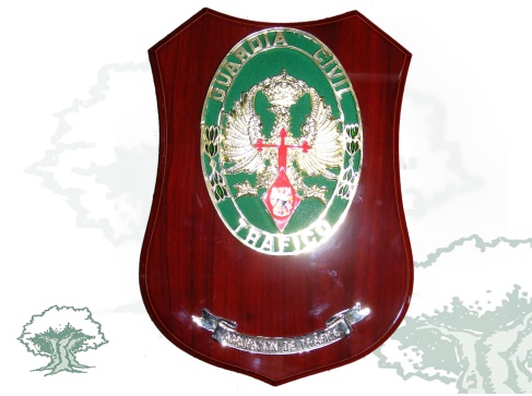 Metopa Guardia Civil de Tráfico con ovalo grande