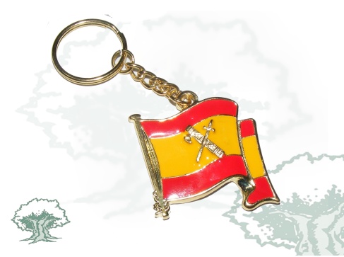 Llavero Guardia Civil bandera España