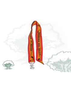 Cinta medida Virgen del Pilar Guardia Civil metálico