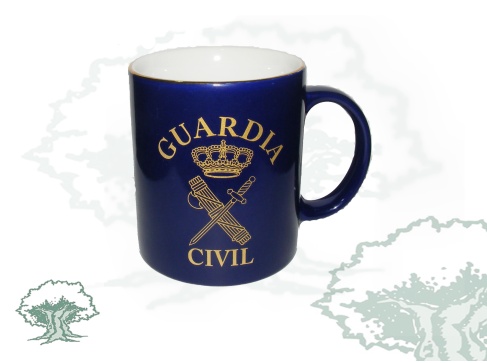 Taza Guardia Civil de porcelana