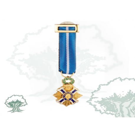 Medalla Orden del Mérito Civil para Oficial miniatura