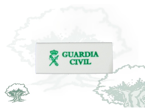 Goma de borrar Guardia Civil
