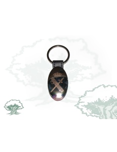 Llavero Guardia Civil ovalado vertical