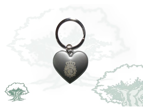 Llavero Policía Nacional lujo