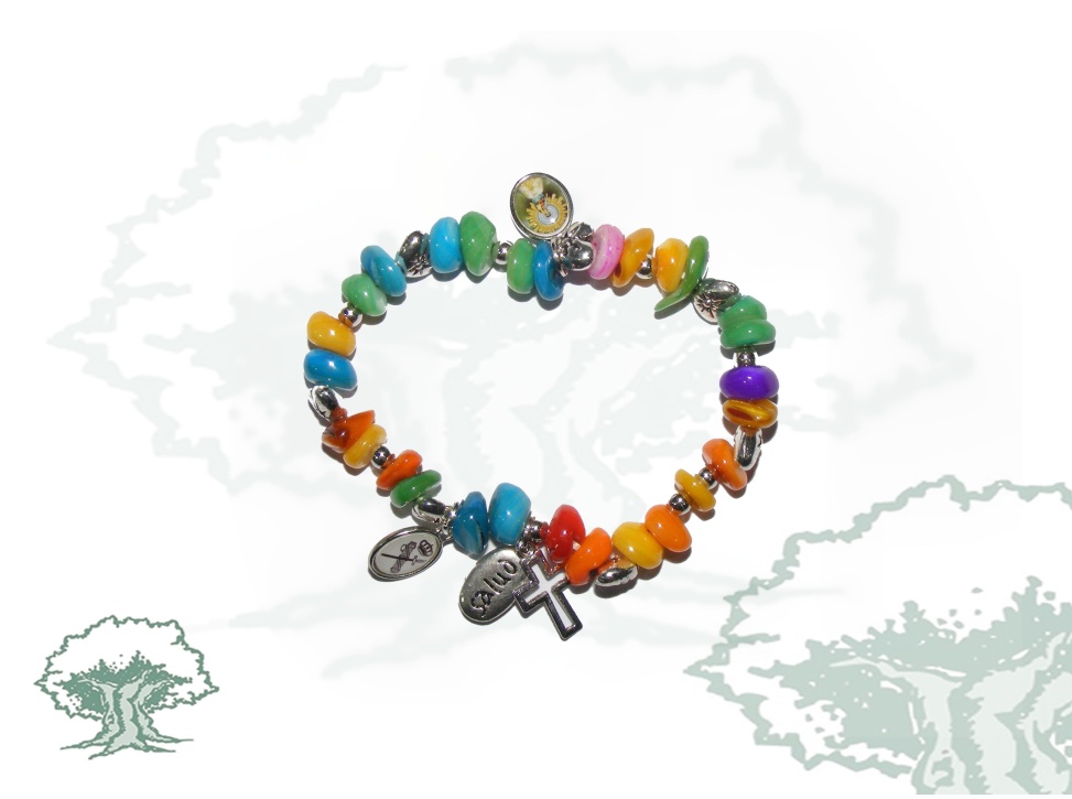 Pulsera de cristales