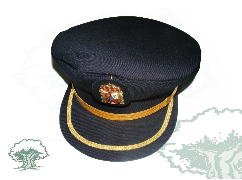 Gorra de plato Inspector de la Policía Local