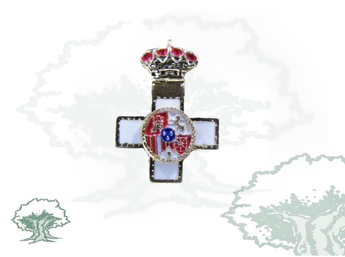 Pin Mérito Militar distintivo blanco