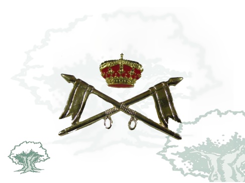 Emblema Caballería Ejército para boina