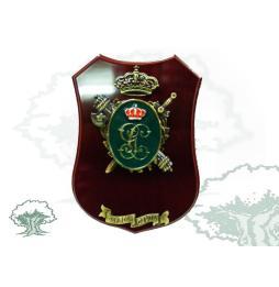 Metopa Guardia Civil con emblema antiguo