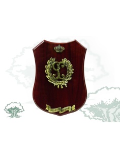 Metopa Guardia Civil emblema antiguo y laurel