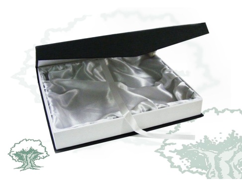 Estuche para metopa/placa negro