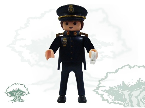 Muñeco articulado Policía Nacional Gran Gala