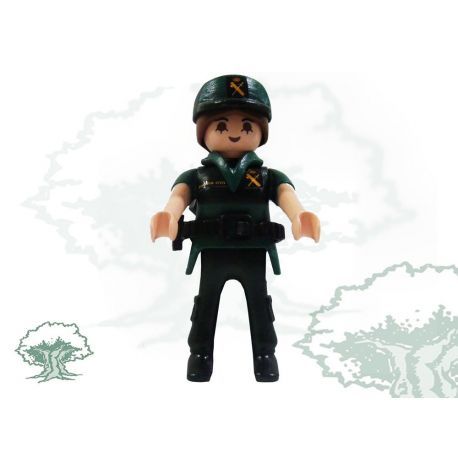 Muñeco articulado mujer Guardia Civil