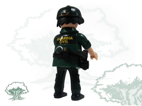 Muñeco articulado Guardia Civil