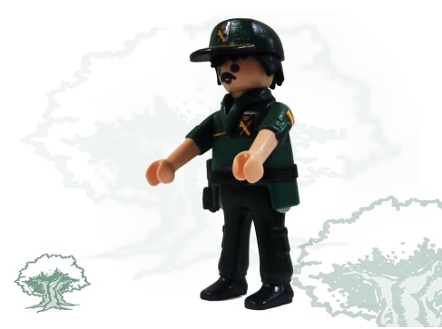 Muñeco articulado Guardia Civil