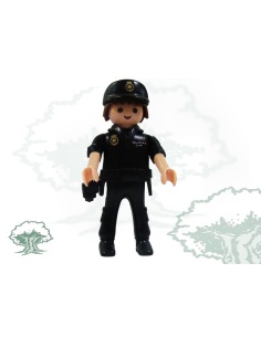 Muñeco articulado Policía Nacional