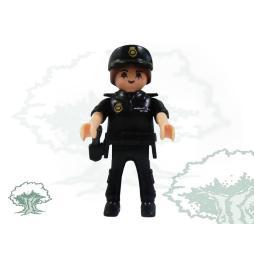 Muñeco articulado mujer Policía Nacional