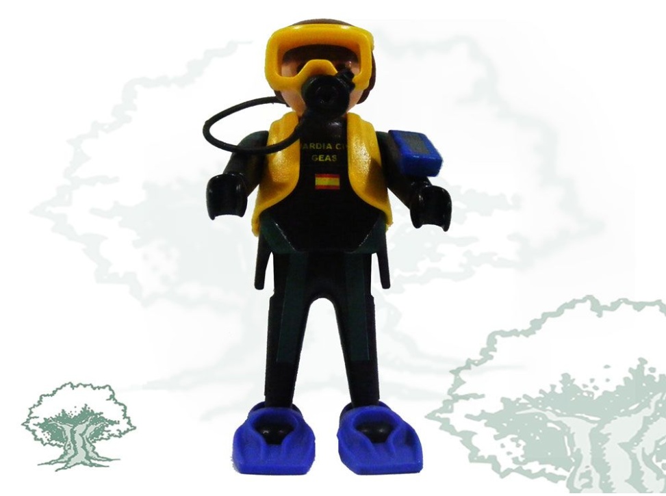 Muñeco articulado GEAS Guardia Civil