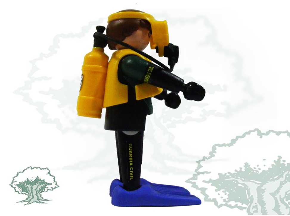 Muñeco articulado GEAS Guardia Civil