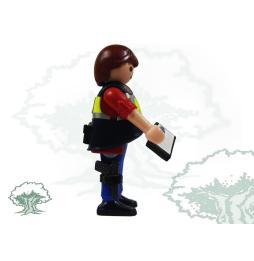 Muñeco articulado Policía Nacional de paisano