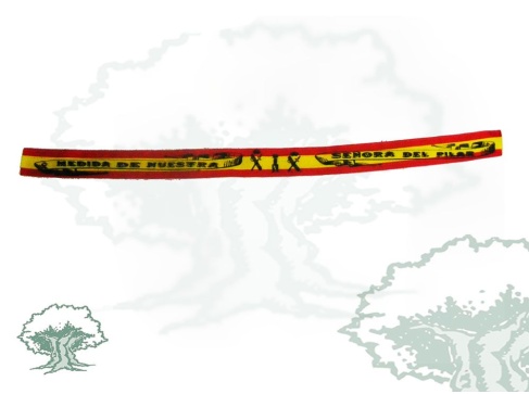 Cinta medida Virgen del Pilar con emblema Guardia Civil serigrafiado