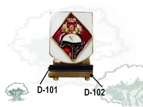 Distintivo de permanencia Guardia Civil de Tráfico para barritas