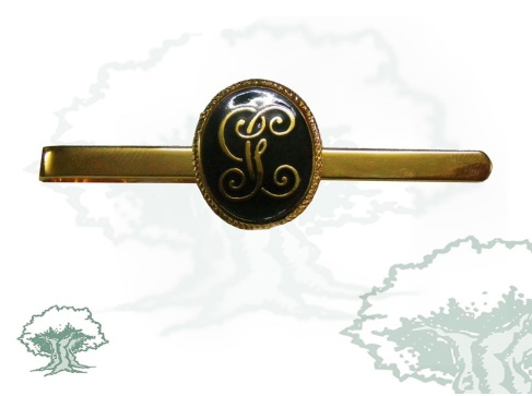 Sujetacorbatas Guardia Civil damasquinado