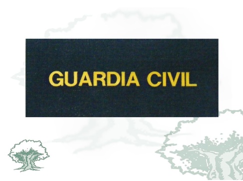 Galleta Guardia Civil para traje de servicio