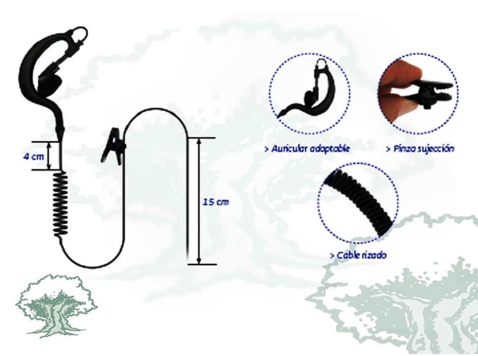 Auricular PIN-09-ASY