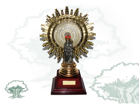 Figura Virgen del Pilar raiz pequeña