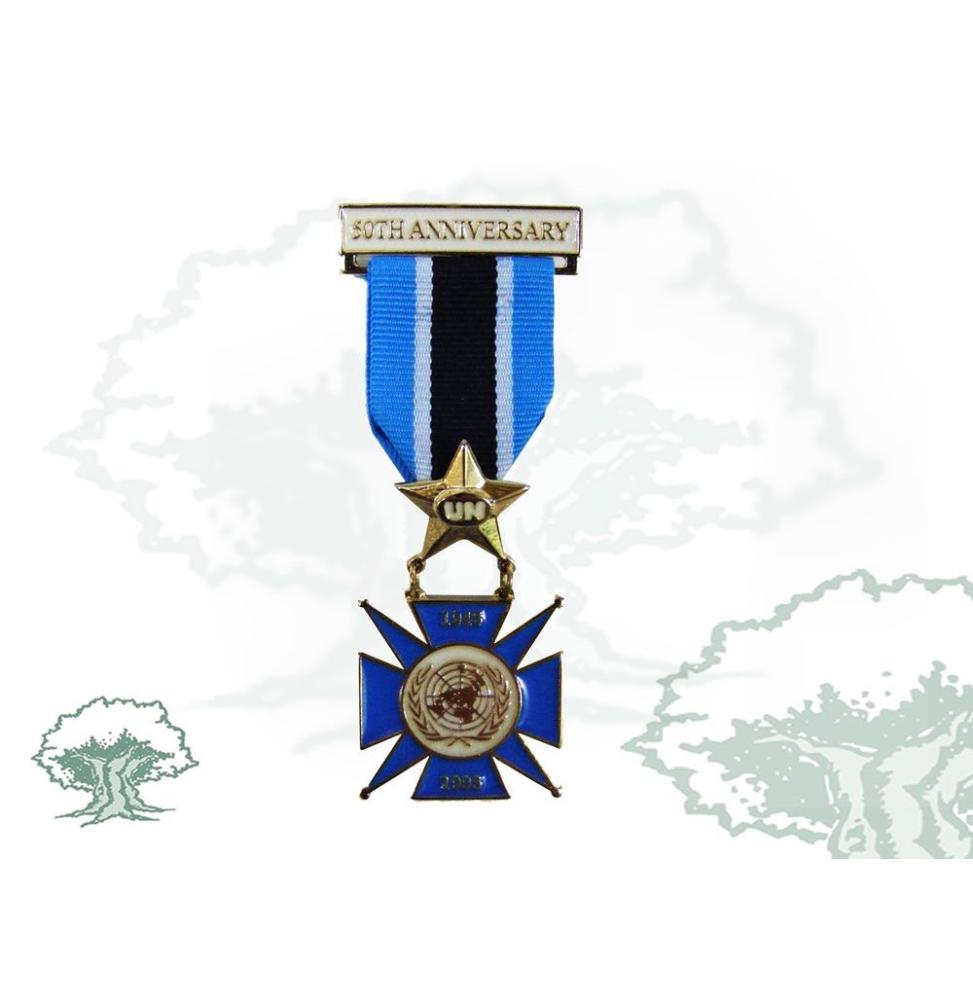 Medalla 50 Aniversario de la ONU