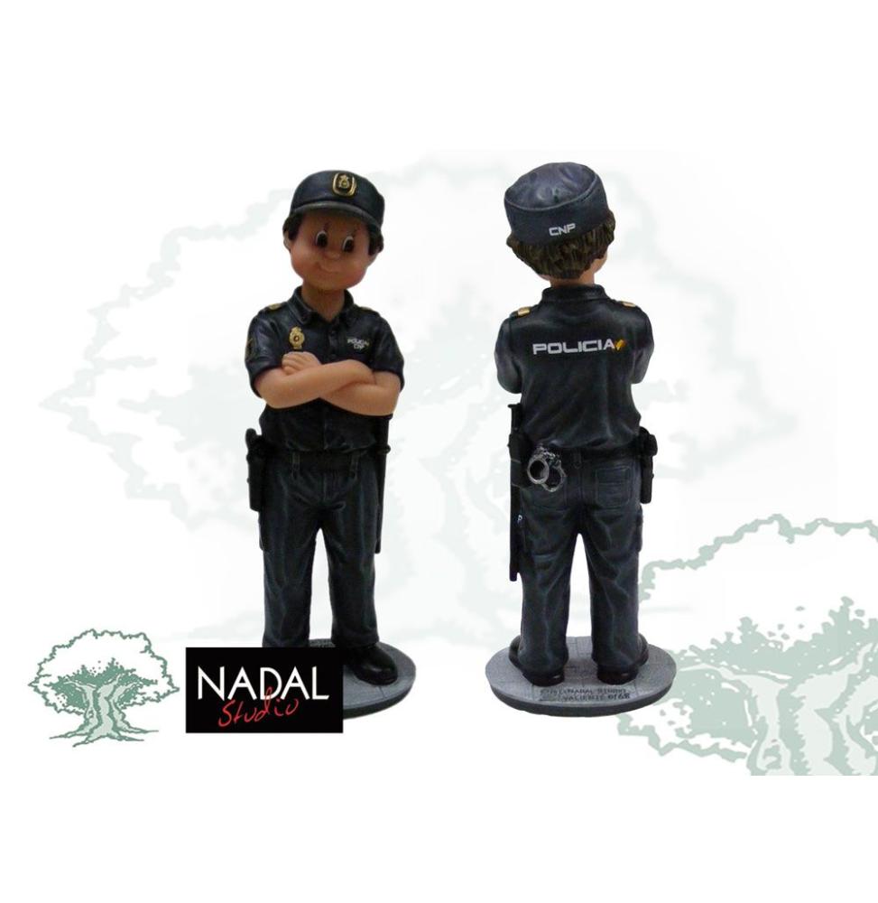 Figura Policía Nacional hombre de porcelana