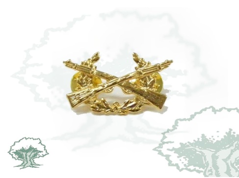 Distintivo Tirador Selecto Permanente de la Guardia Civil