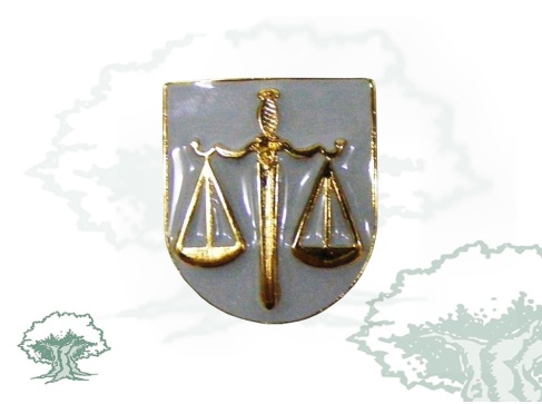 Distintivo de función Policía Judicial Guardia Civil