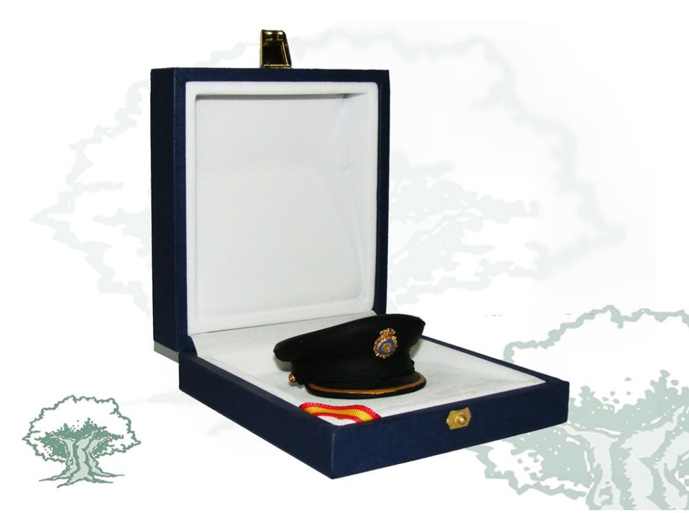 Gorra de plato de escritorio Escala Básica Policía Nacional