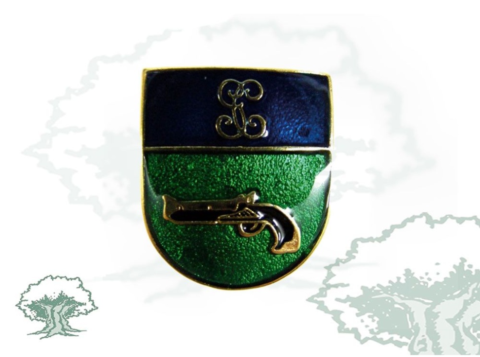 Distintivo de permanencia Intervención de Armas Guardia Civil