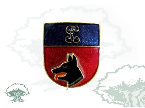 Distintivo de permanencia Servicio Cinológico de la Guardia Civil