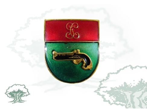 Distintivo de título Intervención de Armas de la Guardia Civil