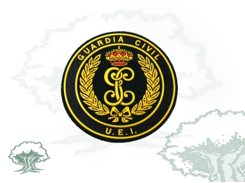 Parche UEI de la Guardia Civil circular