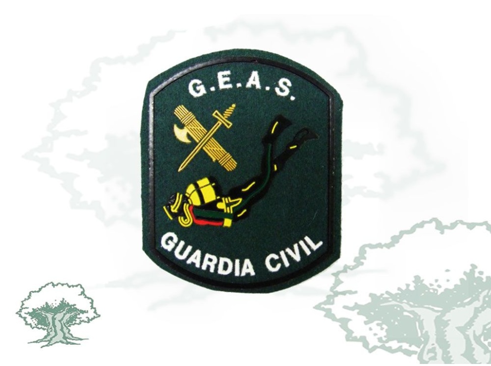 Parche GEAS Guardia Civil verde