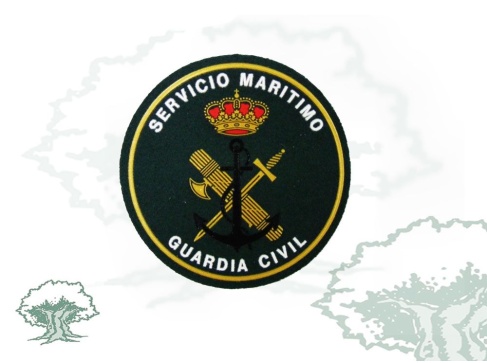 Parche Servicio Marítimo de la Guardia Civil con ancla