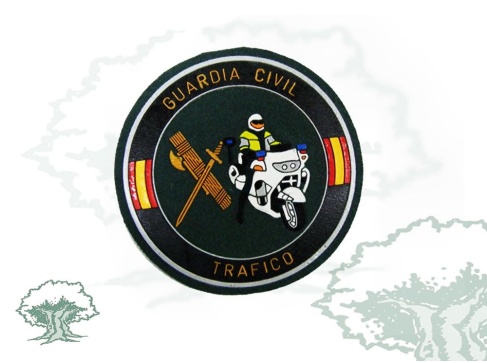 Parche Guardia Civil de Tráfico circular