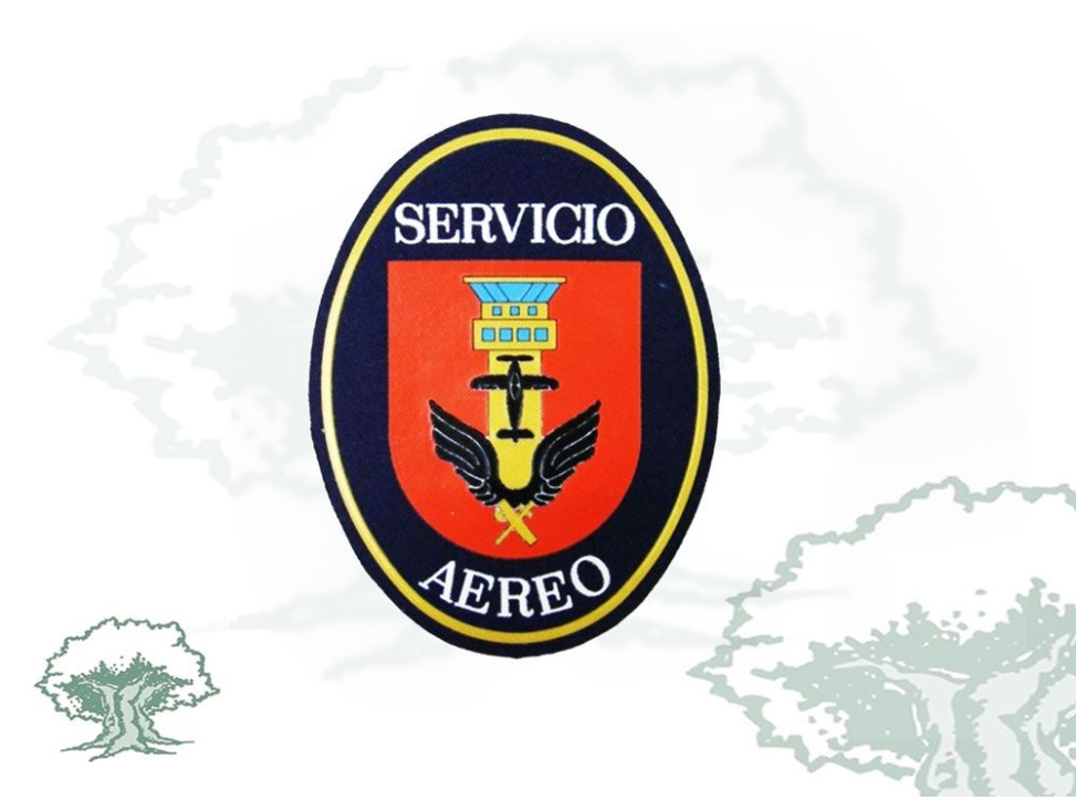 Parche Servicio Aéreo Guardia Civil ovalado