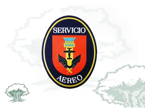 Parche Servicio Aéreo Guardia Civil ovalado