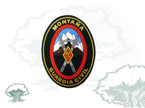 Parche Montaña Guardia Civil en PVC