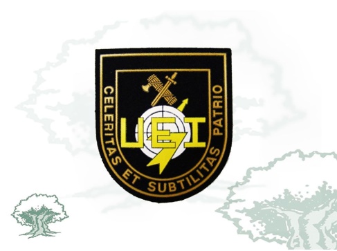 Parche UEI de la Guardia Civil rayo
