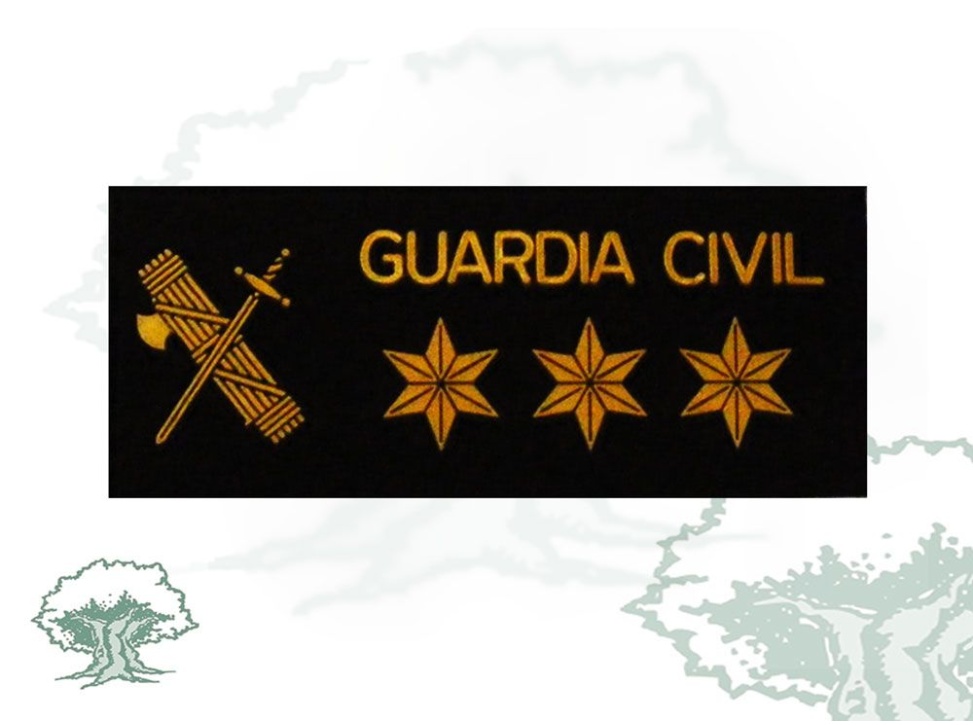 Galleta Capitán GRS Guardia Civil