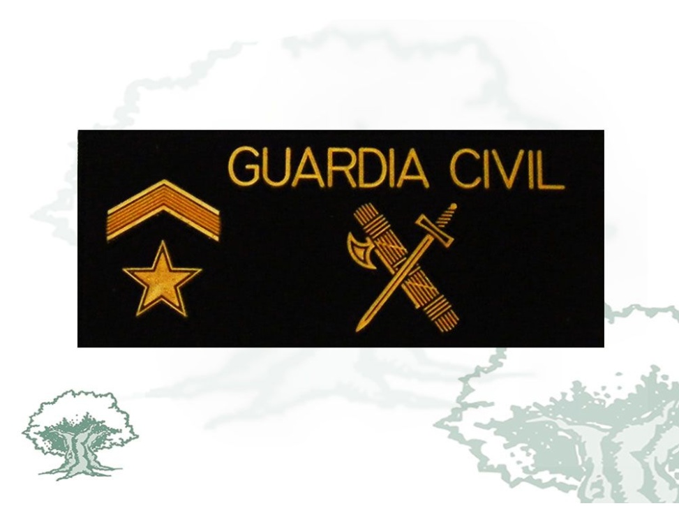 Galleta Subteniente GRS Guardia Civil