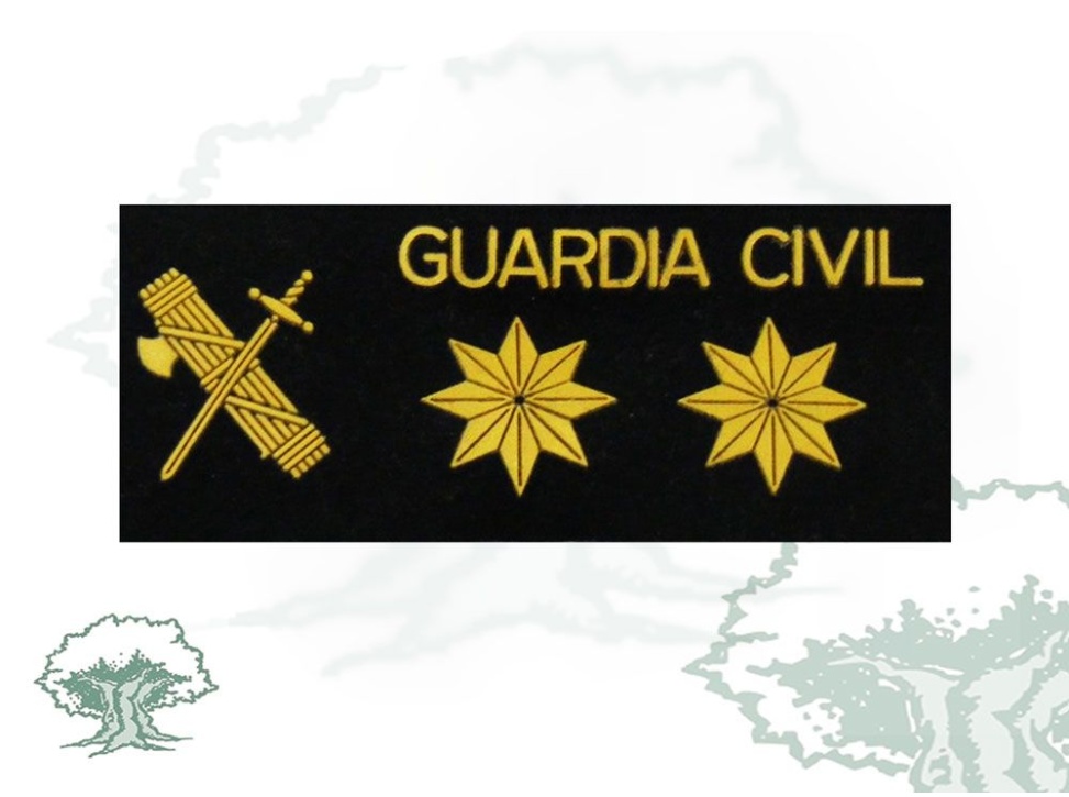 Galleta Teniente Coronel GRS Guardia Civil