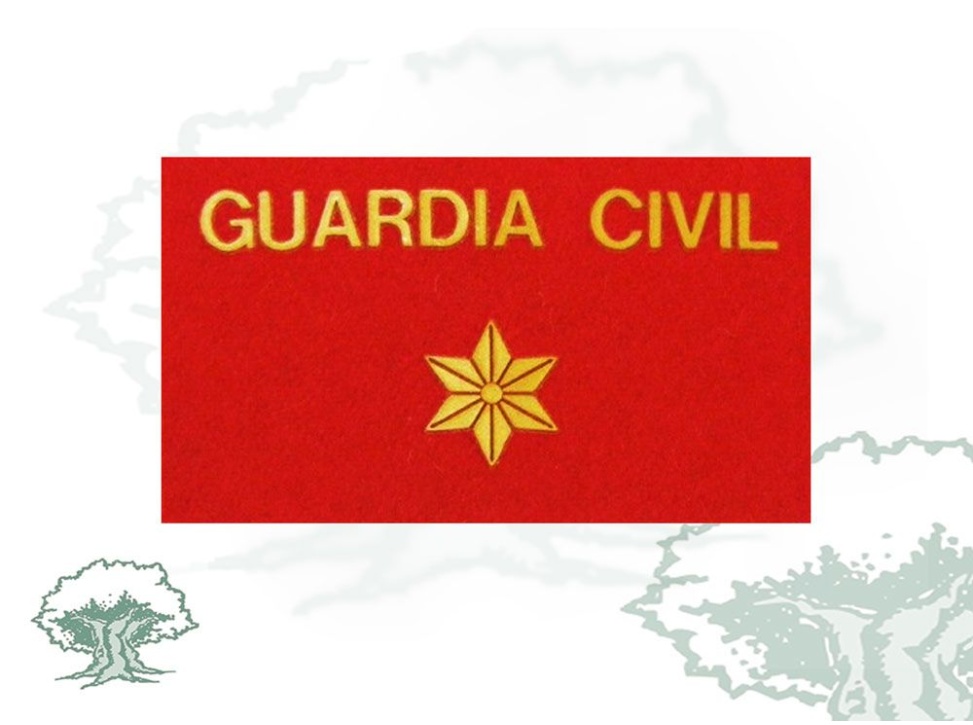 Galleta Alferez Guardia Civil fieltro